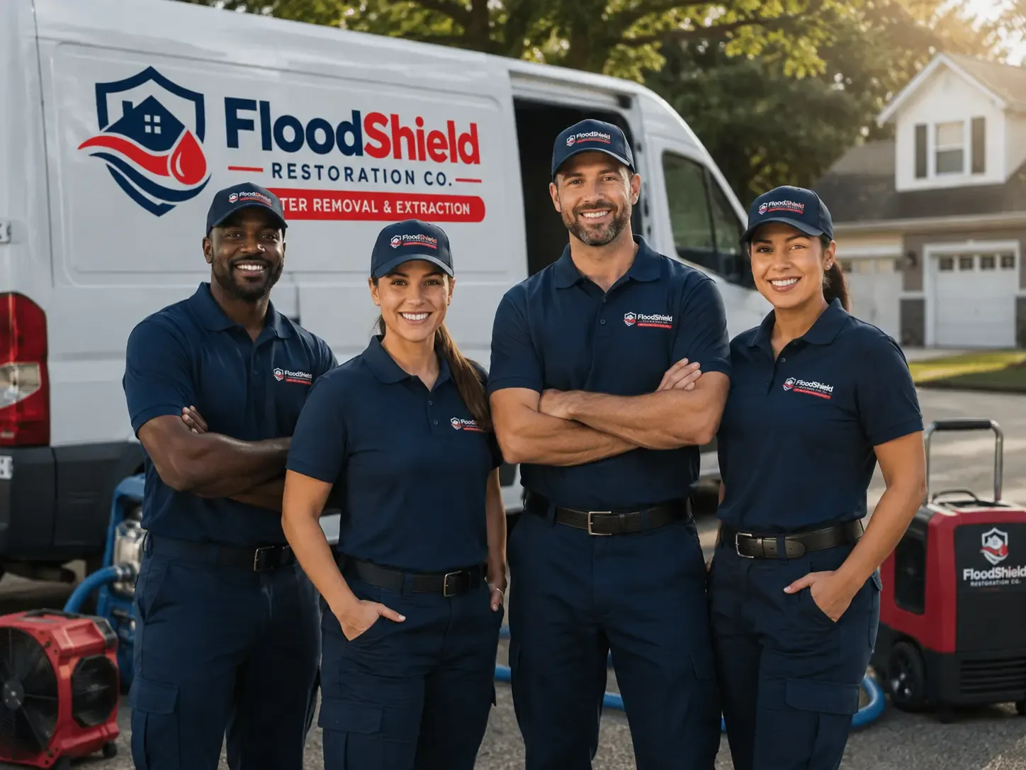 Flood Damage Restoration company in Pittsburg, OK
