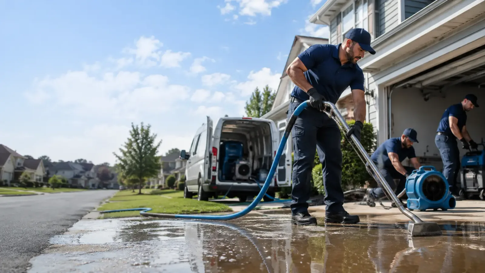 Flood Damage Restoration in Pittsburg, OK